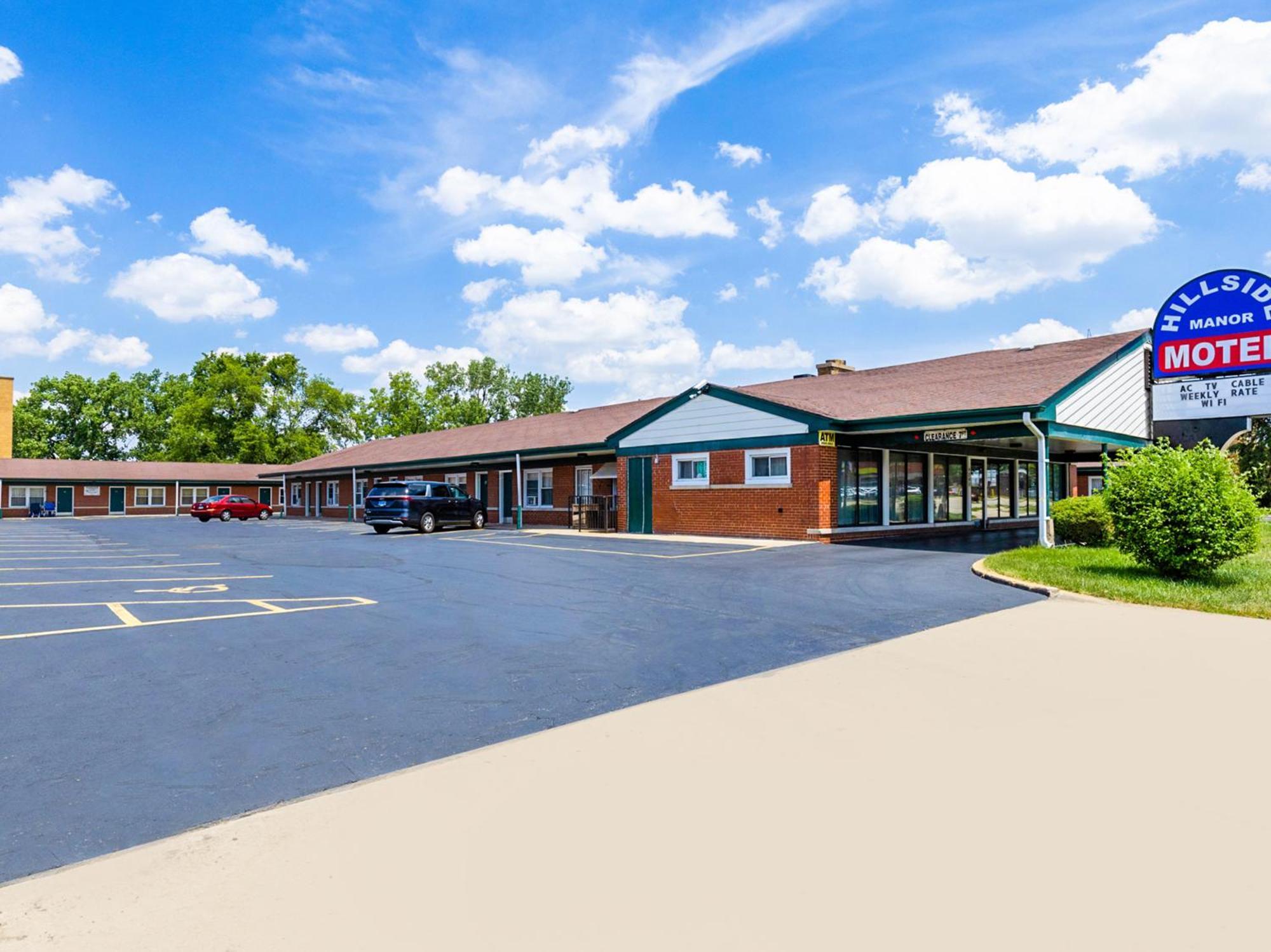 Manor Motel By Oyo Near Oak Brook Chicago Westchester Hillside Exterior foto